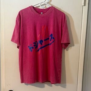 Oversized Tokyover Dodger (Japanese) tshirt